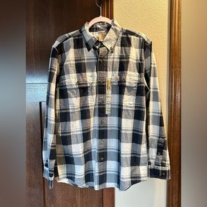 Carhartt Original Fit Plaid Long Sleeve Shirt Size S